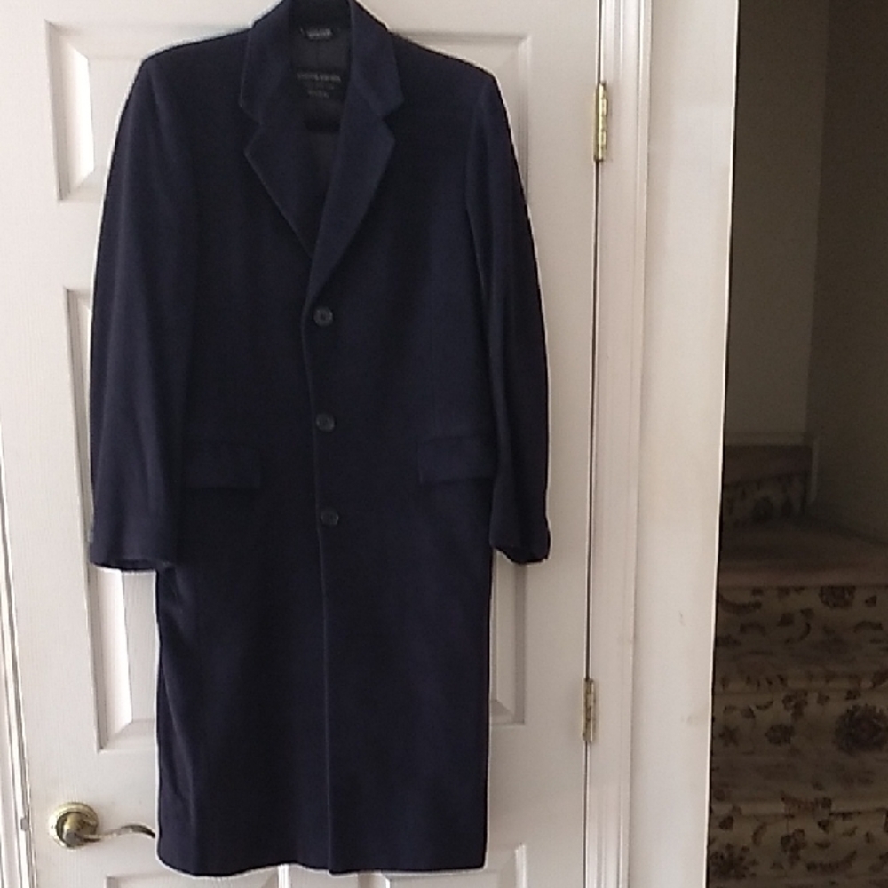 Paris - New York - Pierre Cardin Dark Blue Trench Coat